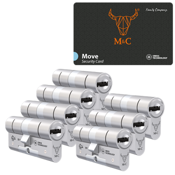 M&C Move cilinder met kerntrekbeveiliging (7x) - SKG***