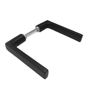 Hoppe Dallas deurkrukken - zwart - 69 t/m 82 mm
