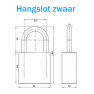 M&C Matrix hangslot gelijksluitend aan M&C Matrix cilinder(s)