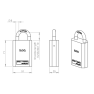 iLOQ S5 hangslot