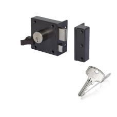 DOM Plu&shy;ra op&shy;leg&shy;slot los - bruin - doorn&shy;maat 50 mm - draai&shy;rich&shy;ting 2 - SKG**