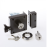 LIPS 1754 oplegslot los - bruin - doornmaat 50 mm - draairichting 1 - SKG**