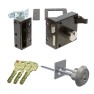 M&C Condor oplegslot los - bruin - doornmaat 50 - draairichting 1 - SKG***