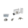 Nemef 4154 oplegslot los - wit - doornmaat 50 mm - draairichting 2 - SKG**
