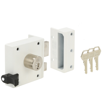 Nemef 4154 oplegslot los - wit - doornmaat 50 mm - draairichting 1 - SKG**