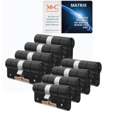 M&C Ma&shy;trix ci&shy;lin&shy;der met kern&shy;trek&shy;be&shy;vei&shy;li&shy;ging (8x) - zwart - SKG***