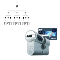 Sluitplan Mauer New Wave 4 cilinder met kerntrekbeveiliging 