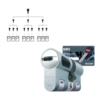Sluitplan Mauer New Wave 5 cilinder met kerntrekbeveiliging 