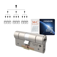 Sluitplan M&C Condor cilinder met kerntrekbeveiliging 