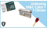 M&C Color+ cilinder met kerntrekbeveiliging (3x) - SKG***