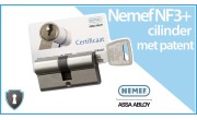 Nemef NF3+ cilinder met kerntrekbeveiliging (9x) - SKG***