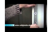 Hoppe veiligheidsbeslag los binnenschild RVS alleen krukgat (afgerond) 